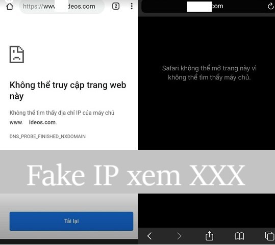 Fake IP xem xxx khi bị chặn