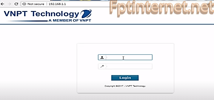 Hướng dẫn đổi mật khẩu wifi mạng internet VNPT 2 FPT INTERNET - Lắp Mạng FPT - Lắp Wifi FPT - Lắp Internet FPT