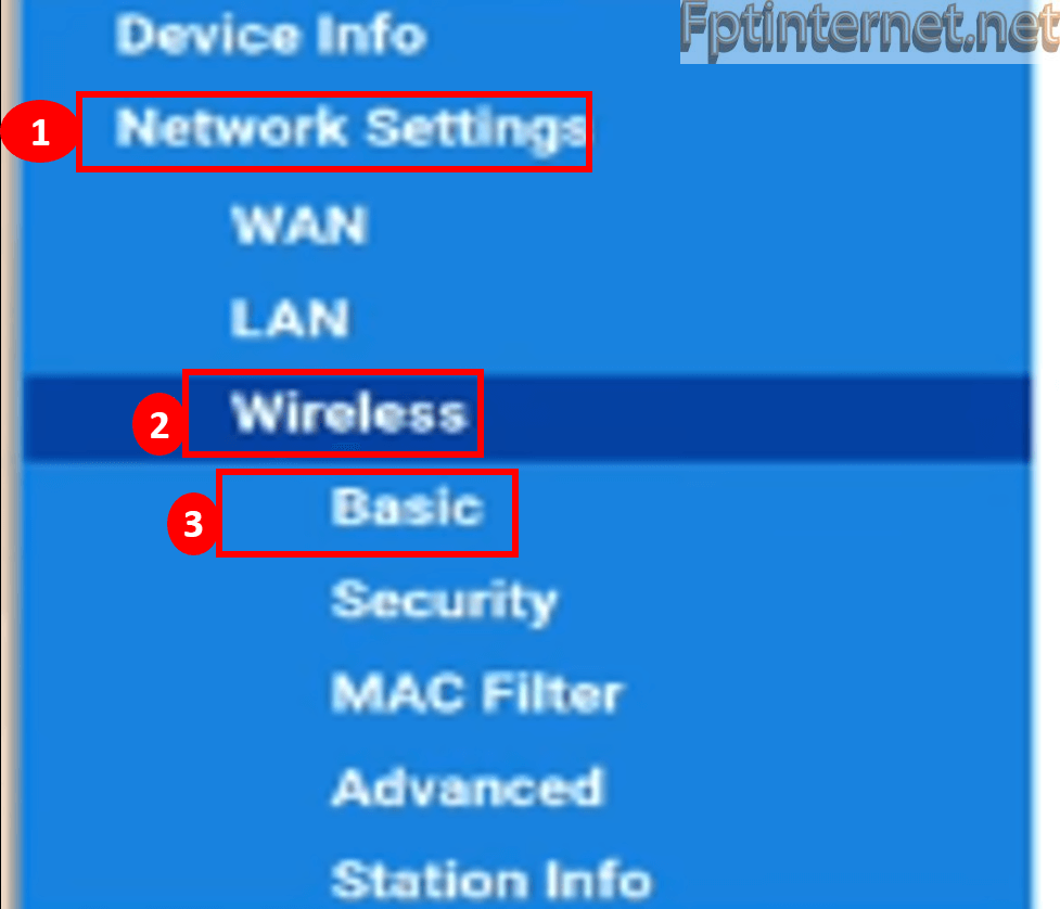 Hướng dẫn đổi mật khẩu wifi mạng internet VNPT 8 FPT INTERNET - Lắp Mạng FPT - Lắp Wifi FPT - Lắp Internet FPT